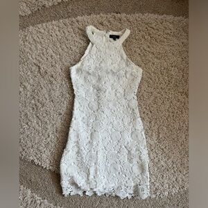Lulus White Lace Dress